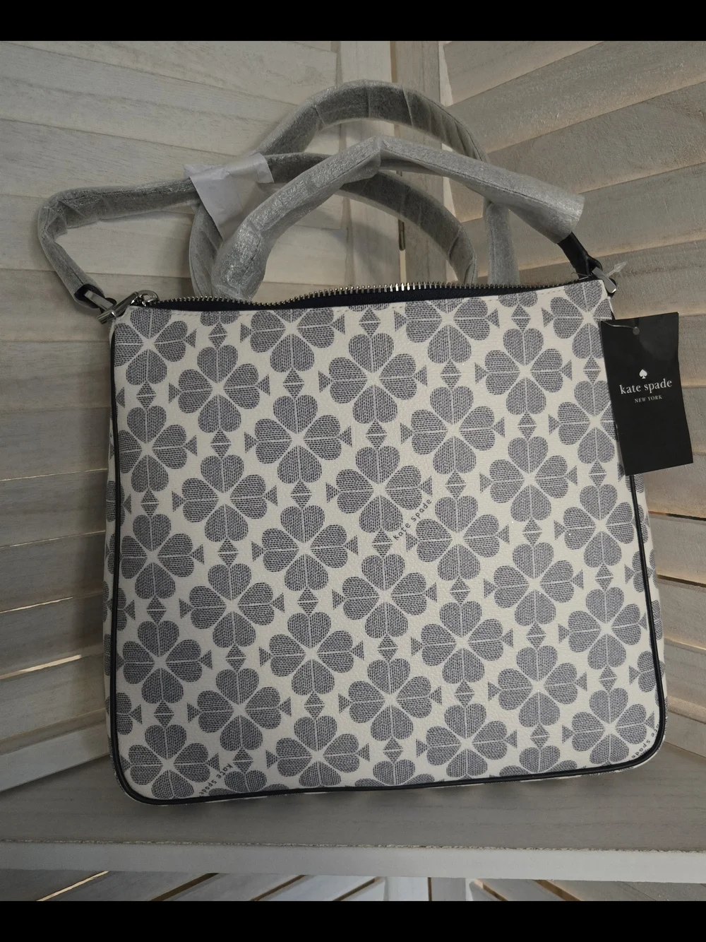 Kate Spade Floral Crossbody Tote Bag